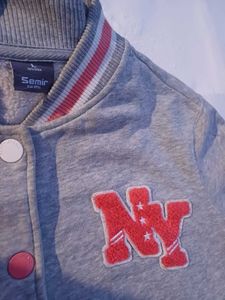 👾Semir NY Varsity Jacket - Grey