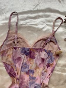 Lingerie Floral  Slip