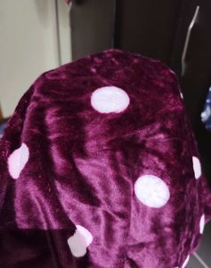 Purple Polka Dot Top n bottom set