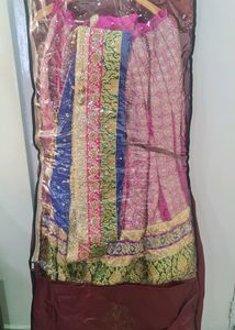 Machine embroidery lehenga choli (women)  stunning