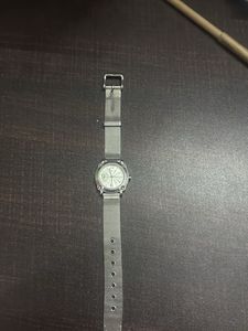 Silver Mesh Watch