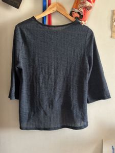 Oversized Cute Sheer Top