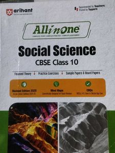 All In One Social Science CBSE Class 10