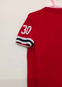 Red Chicago Graphic Tee