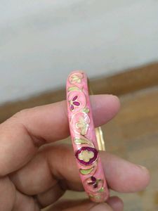 Pink &amp; Gold Bangle