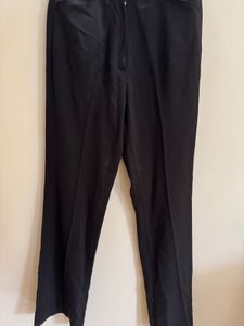 Black KOREAN Straight Leg pants