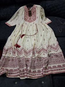 Elegant Embroidered Kurta Dress