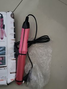Nova 2 In 1 Straightener Cum Curler