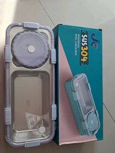 New Seal Pack Stainless Steel Lunch Box