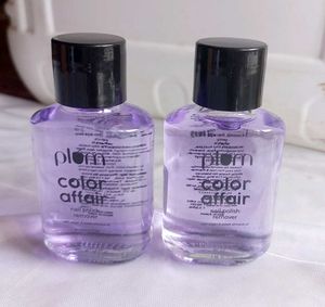 Plum Color Affair Nail Polish Remover