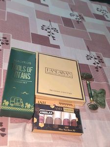 Macplus And Handiyan Lipstick Sets , Nail Paints