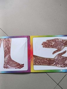 Mehndi Design Template