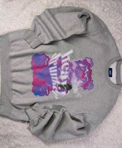Annot Abstract Grey Sweatshirt
