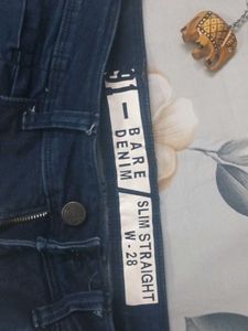 Dark Blue Denim Jeans