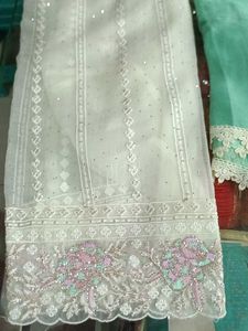 Elegant Unstitched Salwar Kameez Set