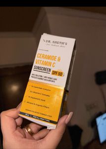 Dr Sheth Ceramide And Vit C Sunscreen