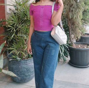 Purple Crop Top 💜