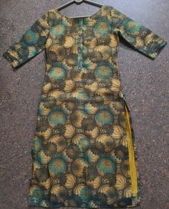 Floral Print Kurti Tunic