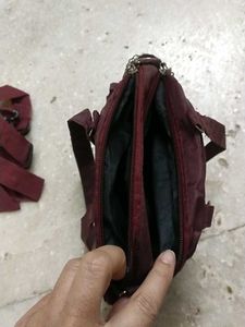 Kipling Purple Handbag