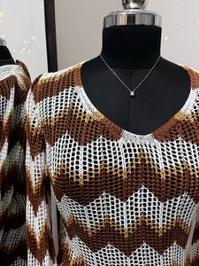 Crochet Backless Dress