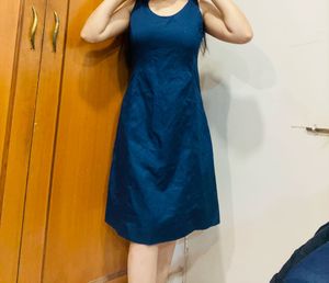 Blue Sleeveless Dress