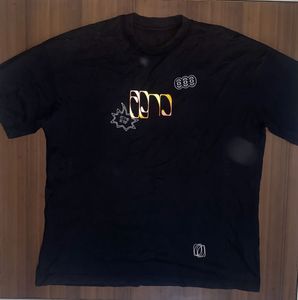 Black Graphic Print T-Shirt