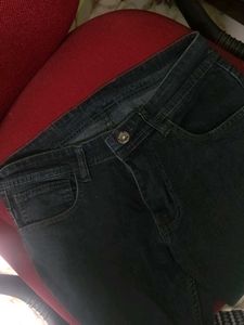 Dark Blue Denim Jeans