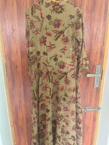 Floral Print Kurta