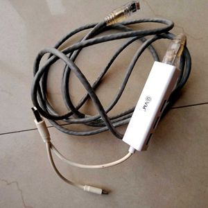 LAN adaptor+ attached cable