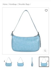 Chic Blue Shoulder Bag