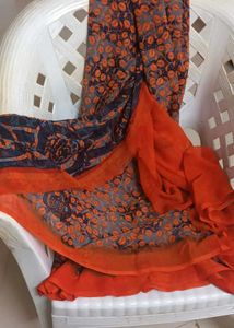 Floral Print Saree
