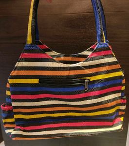Women&#39;s Multicolored Shoulder Bag