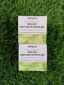 Sirona Aloe Vera Post Wax& Shave Gel