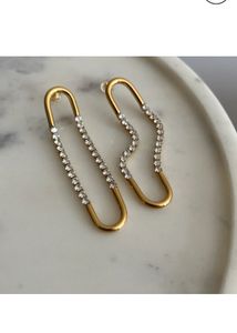 Brenda Long Earrings Anti-tarnish