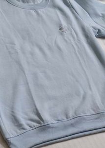 Livesmart Women Sky Blue Sweatshirt