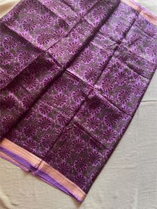 Purple Shades Silk Saree