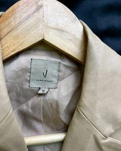 vero moda leather blazer