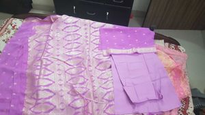 Lavender Kurta Set