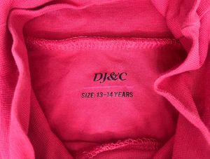 DJ&amp;C High Neck Pink Top