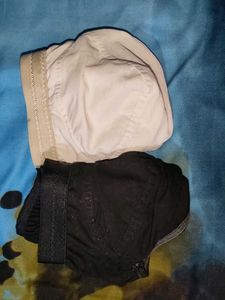 Women's Bra - (Black 36cm & White 34cm)