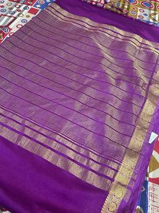 Mysore Crape Silk Saree