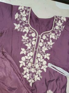 Embroidered Kurta Set