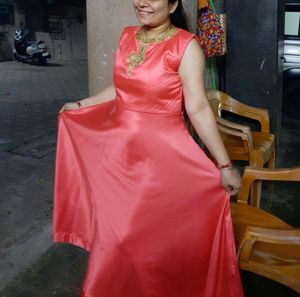 Long Sleeveless Gown