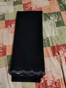 Black Embellished Saree