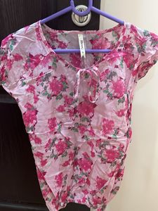 Floral Print Top