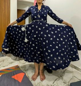 Floral Fit & Flare Midi Dress