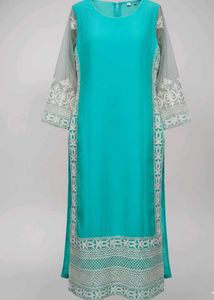 Elegant Turquoise kurti