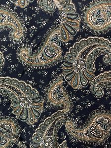 Paisley Print Mini Dress