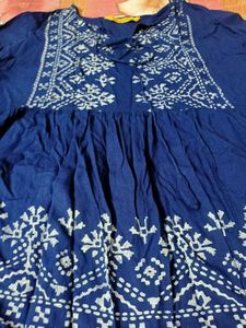 Embroidered Peasant Top