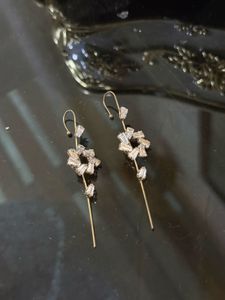 Elegant Crystal Drop Earcuffs